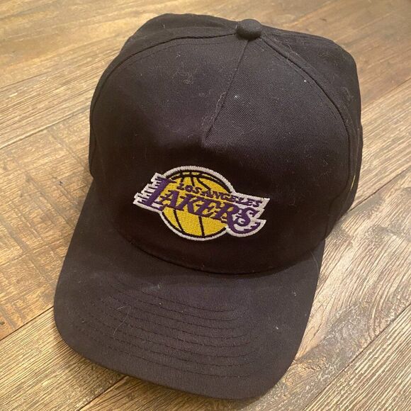 Los Angeles Lakers NBA New Era Snapback Baseball Cap Hat Men's One Size OS - Picture 1 of 3